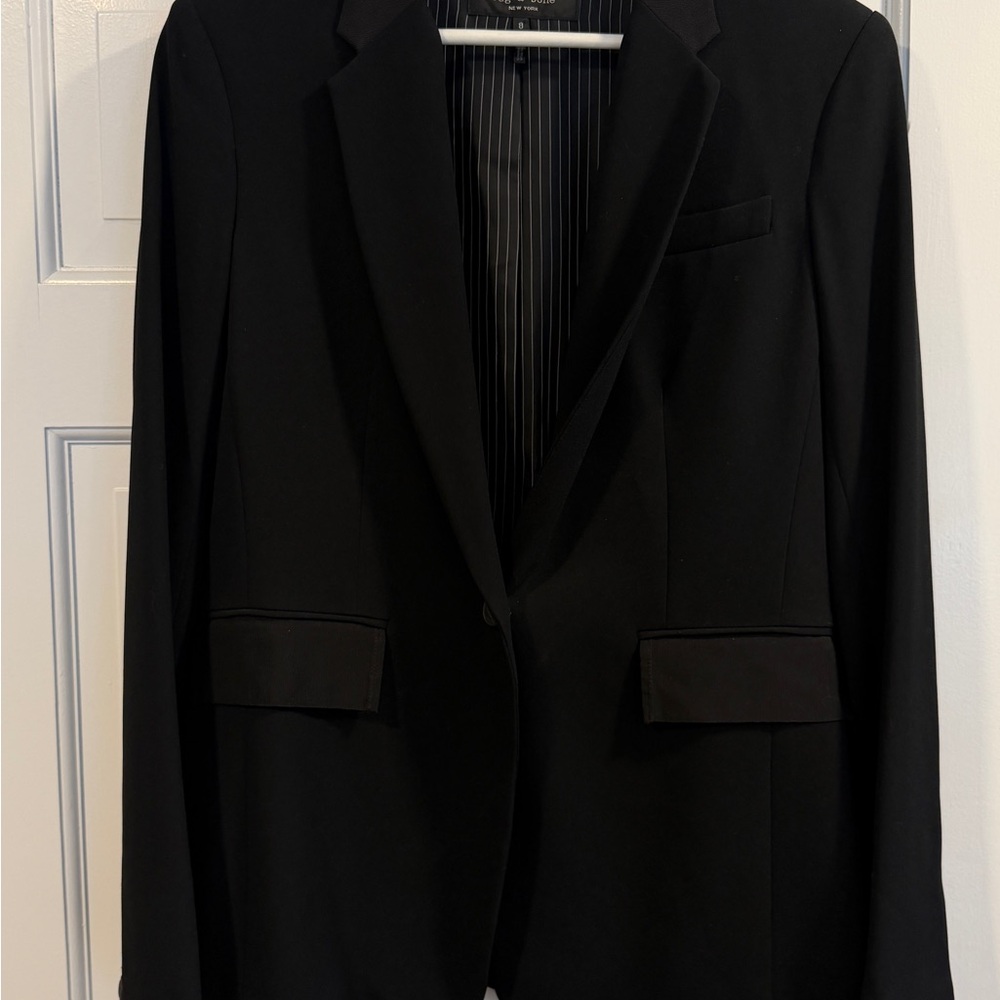 Rag & Bone Sleek Black Blazer